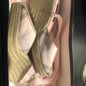 New Burberry Espadrilles